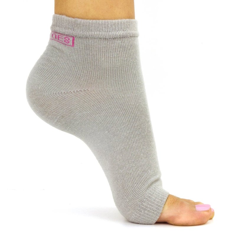 Freetoes Toeless Socks- 3 Pairs (Black & Grey) - Image 2